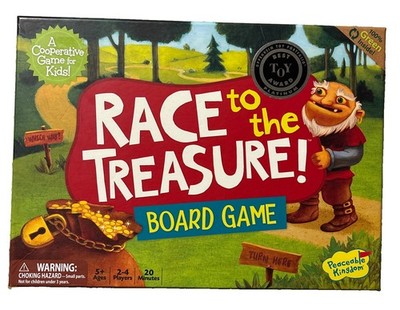 2011 Peaceable Kingdom Award Winning Cooperative Race to The Treasure Game 5
