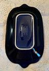 Longaberger Pottery Proudly American Blue Platter Tray USA - 15.5” x 9” — photo 4