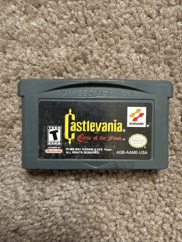 Castlevania Circle of the Moon GBA Authentic