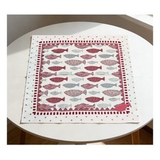 Centrotavola Moderno da Cucina in Poliestere, 85x85 cm, Tovaglia Decorativa