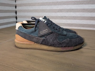 Clarks Torrun Schnürschuhe Blau Wildleder Leder Herren Sportschuhe 26162408.. Uk 7,5 G