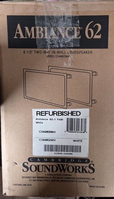 Cambridge Sound Works Ambiance 62 - In-Ceiling Speaker Pair