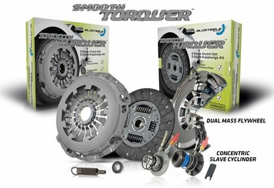 Blusteele Dual Mass Flywheel Clutch Kit For Ford Focus LV XR5 Turbo HYDA & Slave