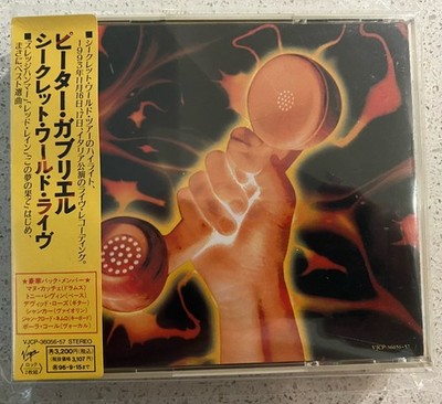 Peter Gabriel    Secret World Live (2 x CD) JAPAN OBI VJCP-36056-57 **