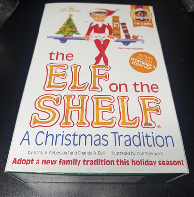 The Elf on The Shelf: A Christmas Tradition - (Girl Scout Elf with Brown Eye...