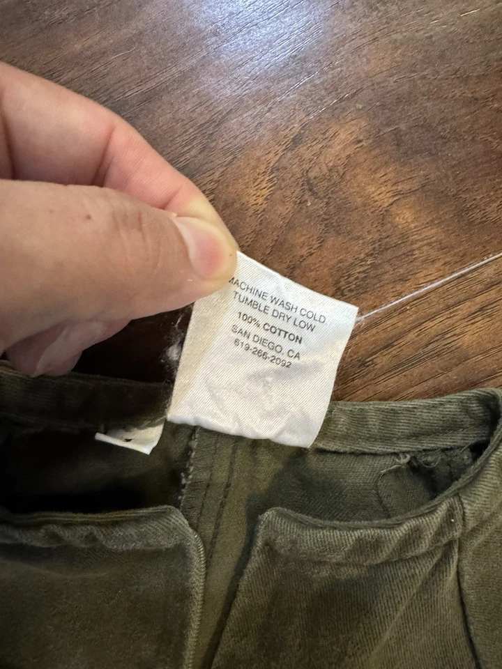 Traje de Vuelo Vintage Años 90 Jetaone USMC Piloto Militar Verde Niño Talla 1 Halloween Foto 4 de 4