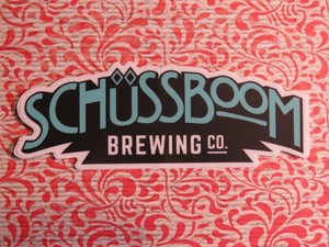 Collectible Brewery Beer Sticker ~ SCHUSSBOOM Brewing Co ~ Reno, NEVADA