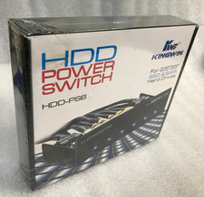 New Sealed Kingwin HDD-PS6 HDD Power Switch for 2.5''/3.5'' SSD SATA Drive