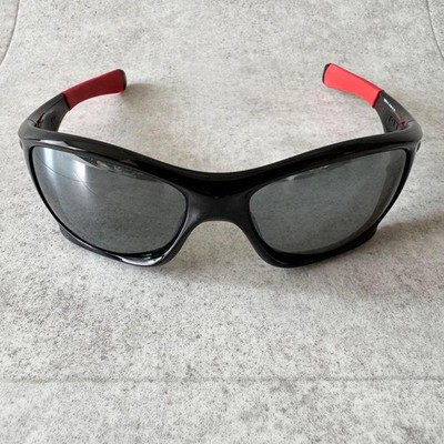 Oakley Pit Bull Sunglasses Black Logo Used | eBay