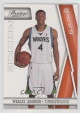 2010-11 Prestige Rookie Bonus Shots Orange 114/499 Wesley Johnson #154 3c7