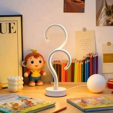 Question Mark Desk Lamp, USB LED Table Light with 3 Color Modes, Fun Desk and