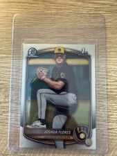 2025 Bowman Draft - Chrome Joshua Flores #BDC-82 (RC)