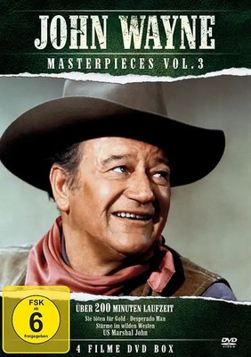 John Wayne-Masterpieces Vol.3 (4 Filme-220 Min.)