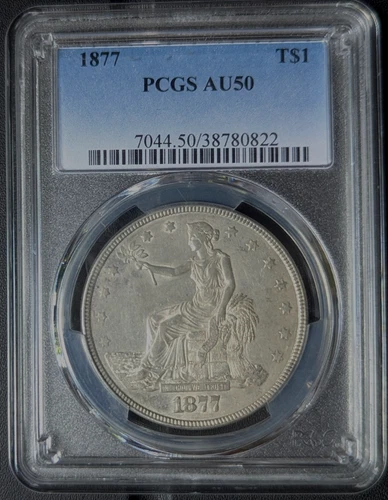 1877-P Trade Dollar — photo from the most recent tracked eBay sale