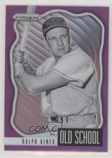 2021 Panini Prizm Old School Purple Prizm Ralph Kiner #OS-10 HOF 0m68