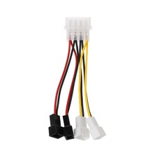 LP4 IDE to ATX 3 pin Auxiliary Power Adapter Cable