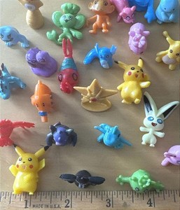 Lot of 26 Pokemon Mini Figure Toys for Cake & Cupcake Decorations NEW