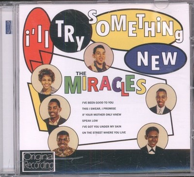 Miracles I'll Try Something New CD UK Hallmark Music & Entertainment 2013 713032