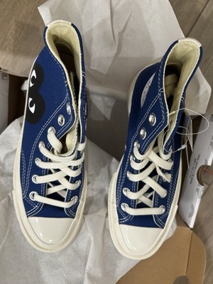 Converse Comme des Garçons PLAY Chuck 70 Blue Quartz 171846C High Top 2021