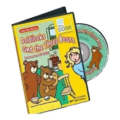 Come Alive Stories Goldilocks Three Bears PC CD-ROM Interactive Educational Kids