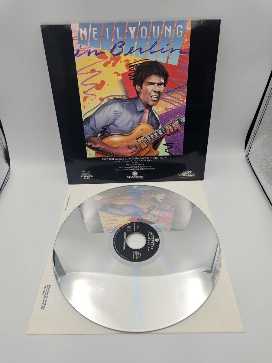 Neil Young In Berlin Concert Laserdisc Tested Works | eBay