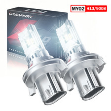 For Chevy Camaro 2010-13 2pc 9008 LED Headlight High/Low Beam Bulbs Kit 6000K