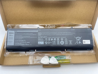 Genuine OEM 86Wh 69KF2 Battery For Dell Alienware M15 M17 R3 XPS 15 9500 8FCTC