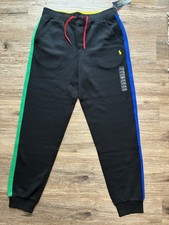 Polo Ralp Lauren Boys Black Pants L 14-16 Adjustable Waist NWT MRSP 75.00