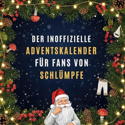 Der inoffizielle Adventskalender für Fans von Schlümpfe Anna Fischer