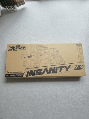 Zuru X SHOT Insanity Mad Mega Barrel Dart Blaster
