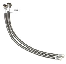 Faucet Water Supply Connector Line Braided Stainless Steel, Faucet Supply Lin...