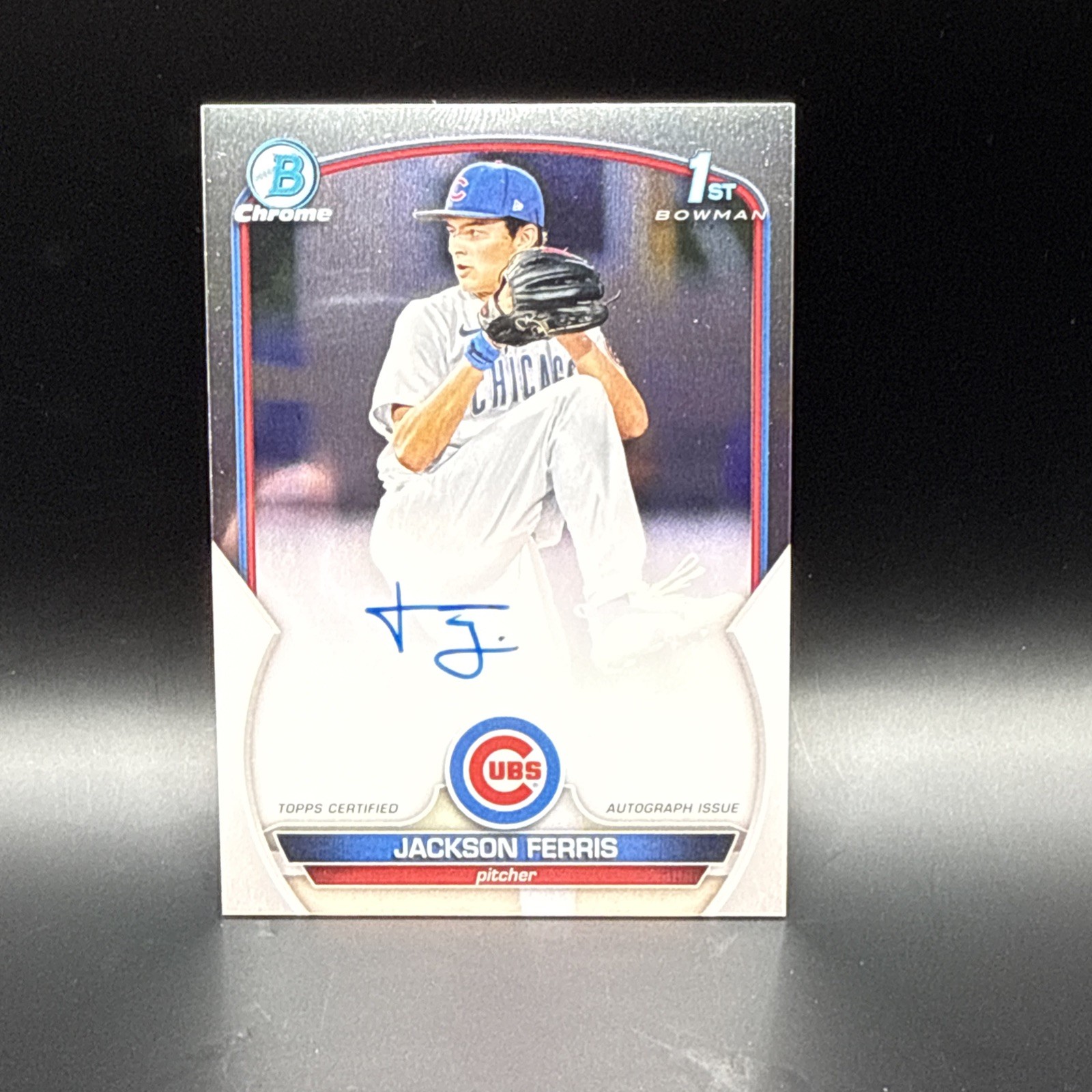 2023 Bowman Chrome JACKSON FERRIS #CPA-JK 1st Prospect Auto Cubs MLB