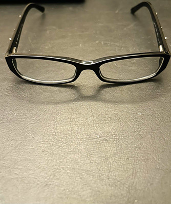 PRADA Milano Black Full Rim Rectangle Plastic Eyeglass Frames