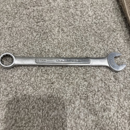 Vintage Craftsman 17MM Combination Wrench Metric Vintage =V= No # USA
