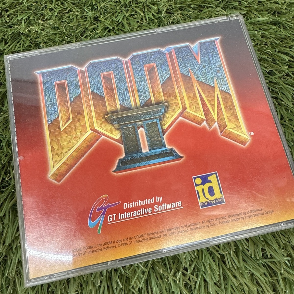 1993 DOOM 3D ORIGINAL ID SOFTWARE SHAREWARE V1.666 PC GAME 3.5