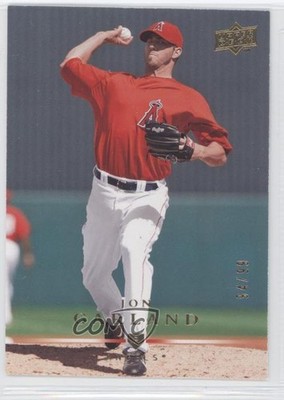 2008 Upper Deck Gold Foil 94/99 Jon Garland #537 0j0