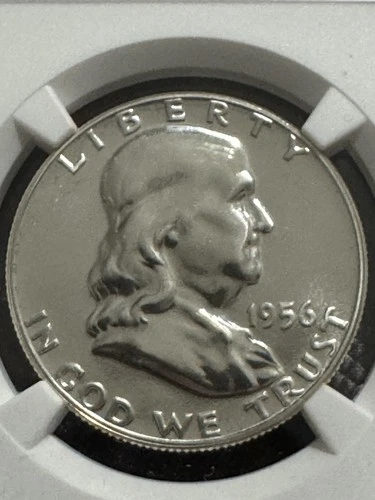 1956 Proof Type 2 Franklin Half Dollar, NGC PR67, Free shipping