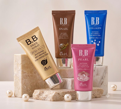 [K-BEAUTY]EKEL B.B Cream 50ml SPF50+ PA+++ Collagen Pearl Snail Korean Cosmetics