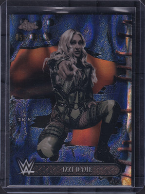 Izzi Dame | Blue Sonar Refractor /125 | WWE 2025 Topps Chrome x Cactus Jack