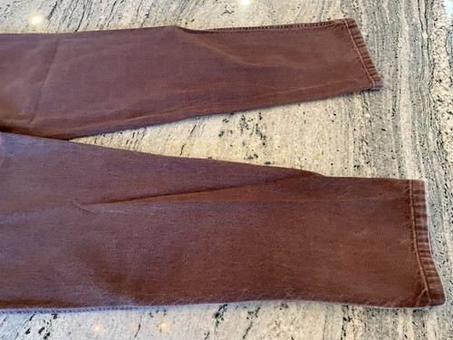 Pantaloni jeans marroni western vintage Roper vita alta senza tasca posteriore 20 USA - Foto 2 di 9
