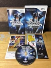 Michael Jackson: The Experience Nintendo Wii Cib  W/Inserts Tested No Glove