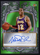 2025-26 Topps NBA Collect Signature Styles Green Magic Johnson Auto. /99 DIGITAL