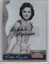 2007 Donruss Americana #20 Auto Relic Debbie Reynolds 13/25