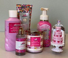 Bath Body Works Milk Bar Birthday Cake 7 Piece Gift Set