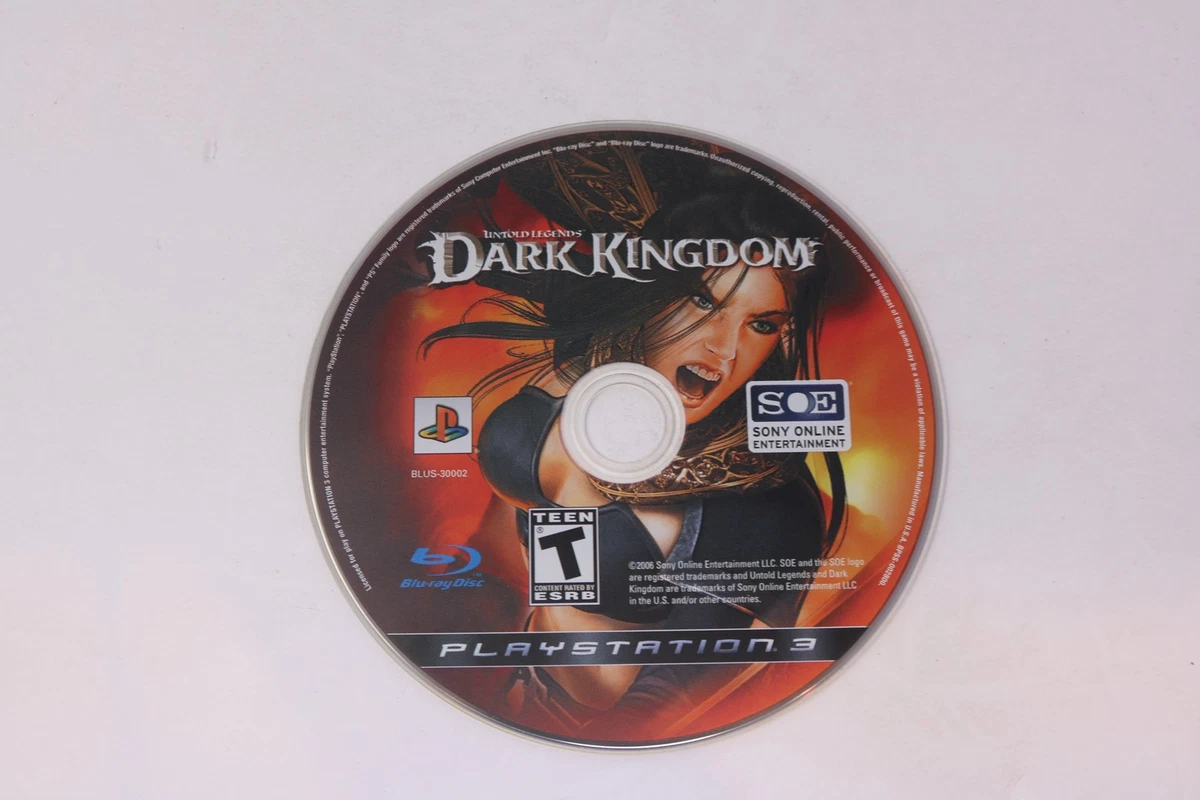 Jeu PS3 Untold Legends: Dark Kingdom – Testé Et En Super état !