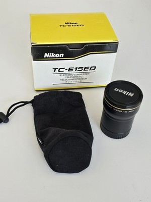 Nikon TC-E15ED Teleconverter Lens for Coolpix - Mint in Box