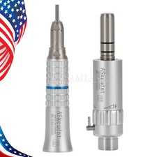 Dental Slow Low Speed Handpiece Straight Nosecone Air Motor 2H AS