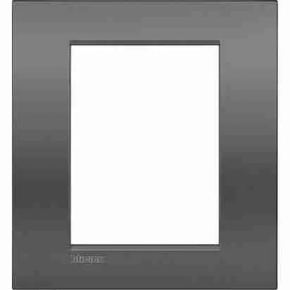 Placca BTILNC4826ST Livinglight Air Street | Bticino 3+3 Moduli