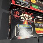 New 1999 Star Wars Episode I Darth Maul Qui-Gon Jinn Obi-Wan Kenobi Lightsabers — photo 2