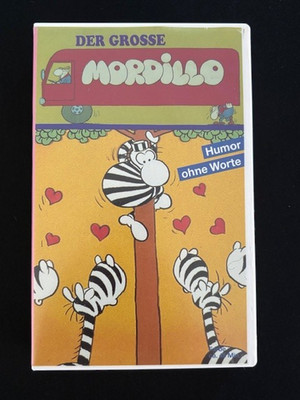 Der große Mordillo Humor ohne Worte VHS Videokassette 1993 Vintage Retro G51586